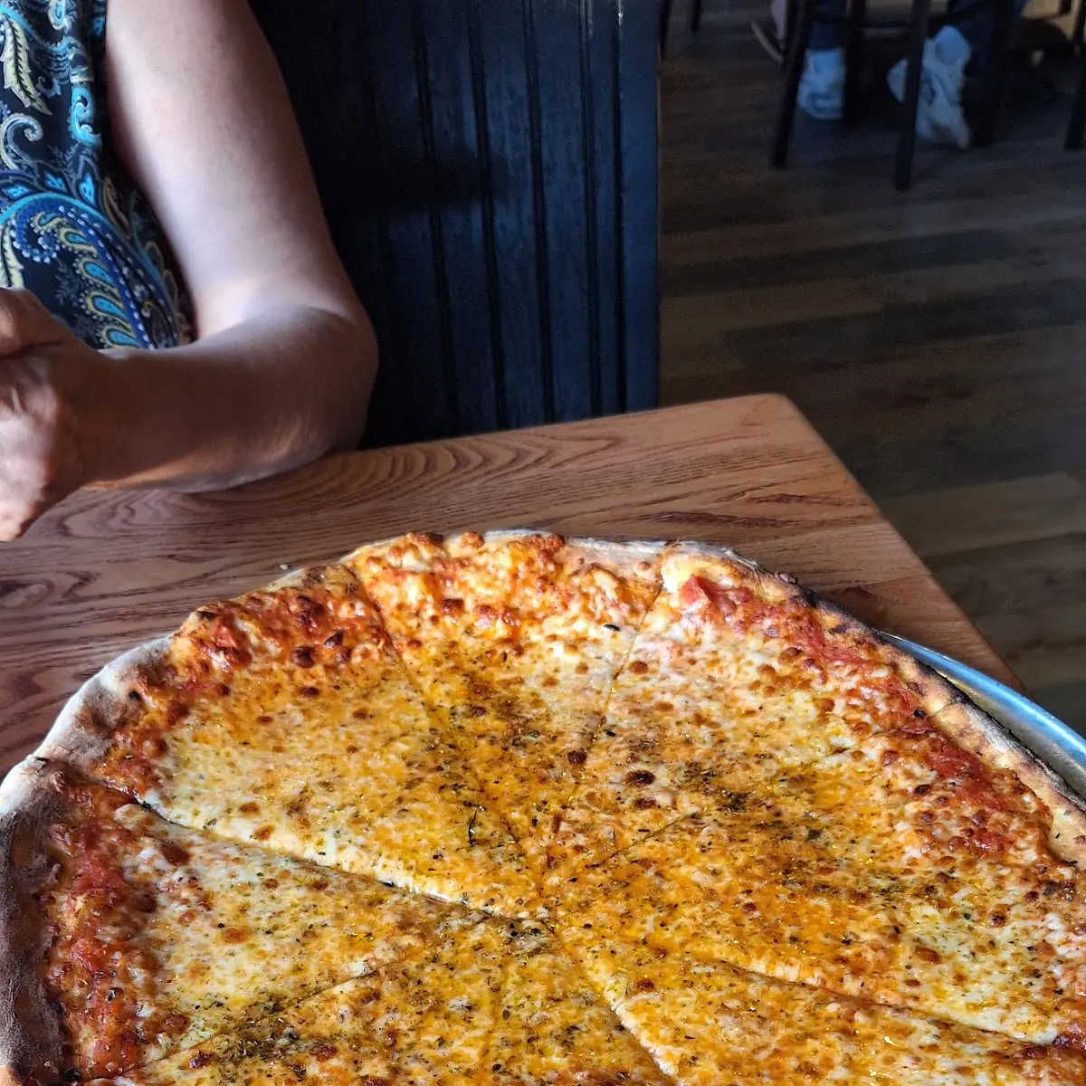 Large Cheese Pizza Well Done