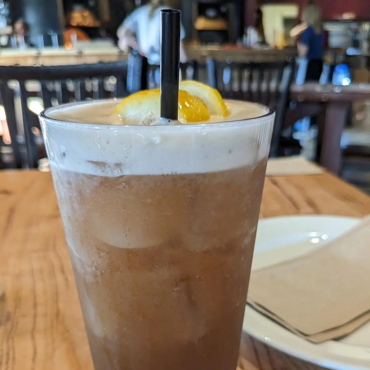 Unsweetened Iced Tea with Lemon