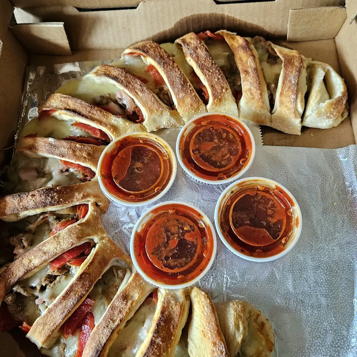 Meat Lovers Stromboli