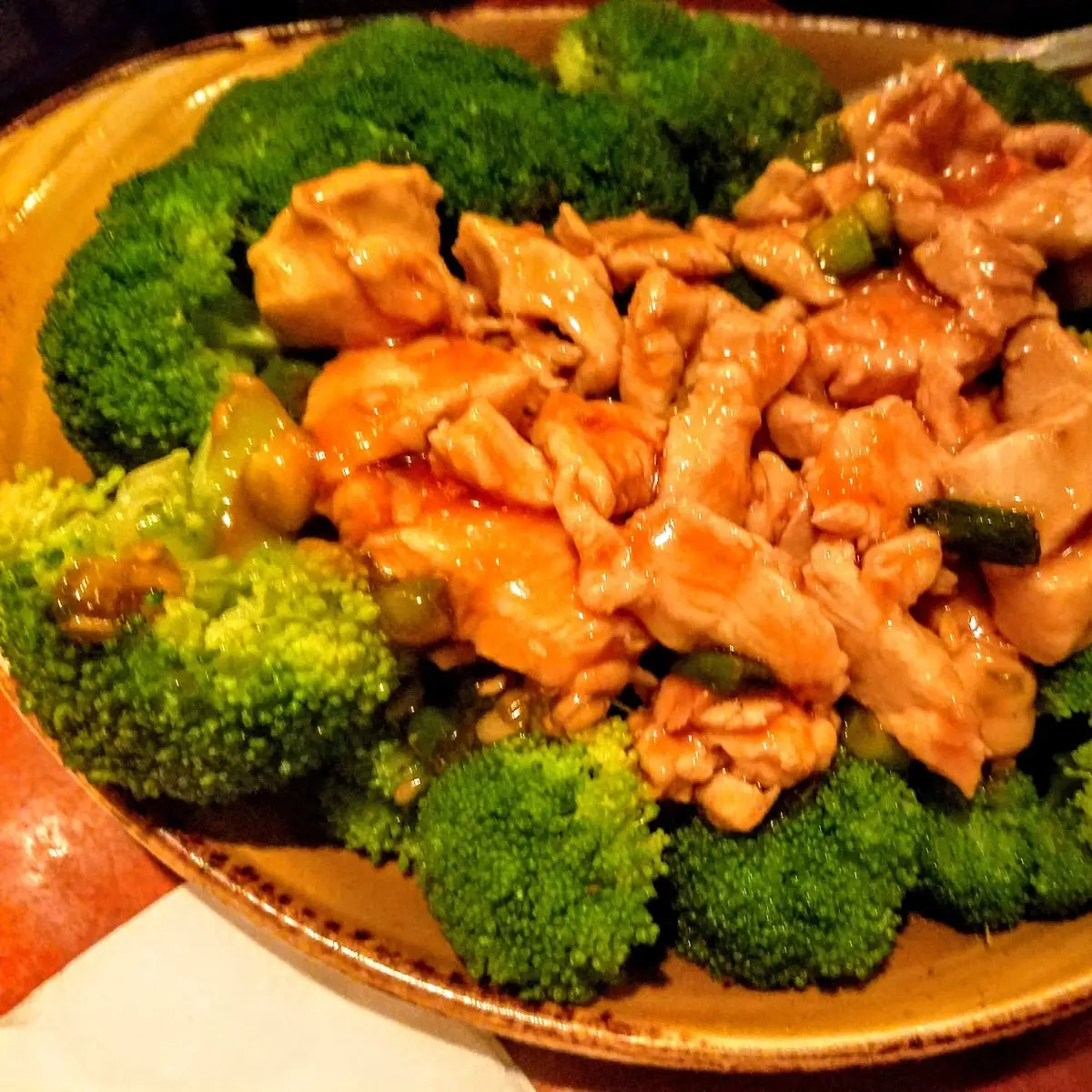 Ginger Chicken with Broccoli