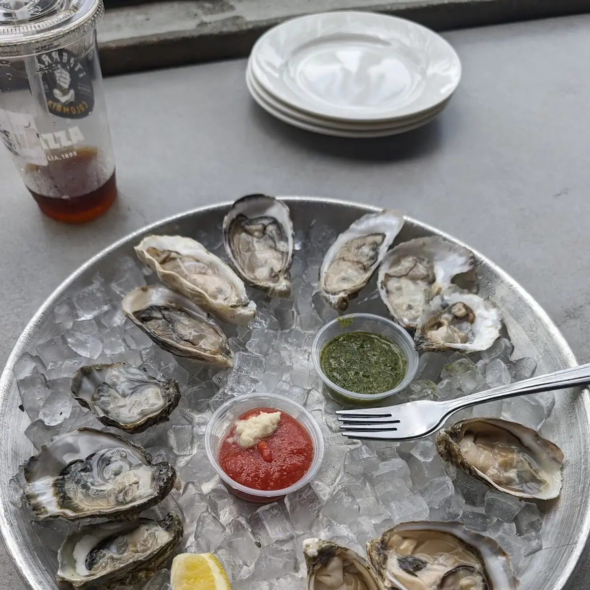 Fresh Happy Hour Oysters