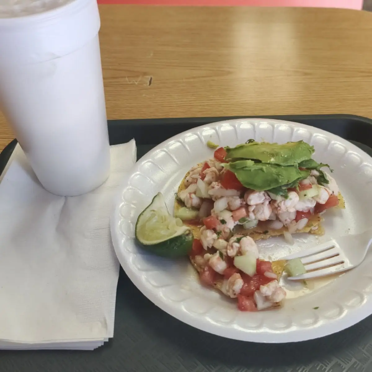 Ceviche Tostada
