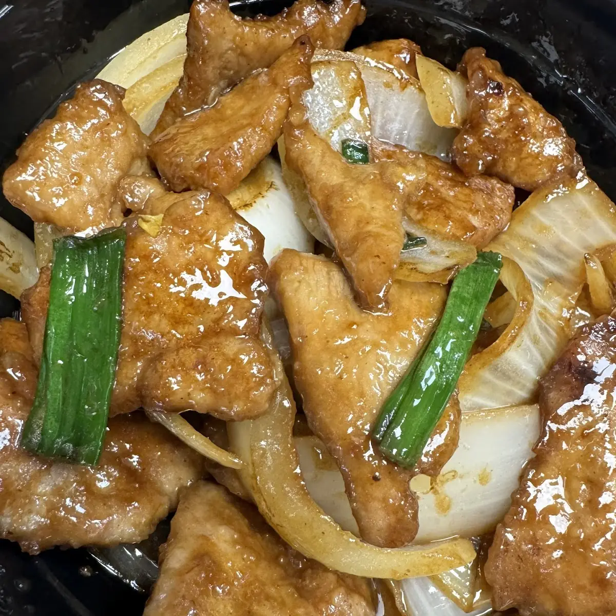 Pork w Garlic Sauce