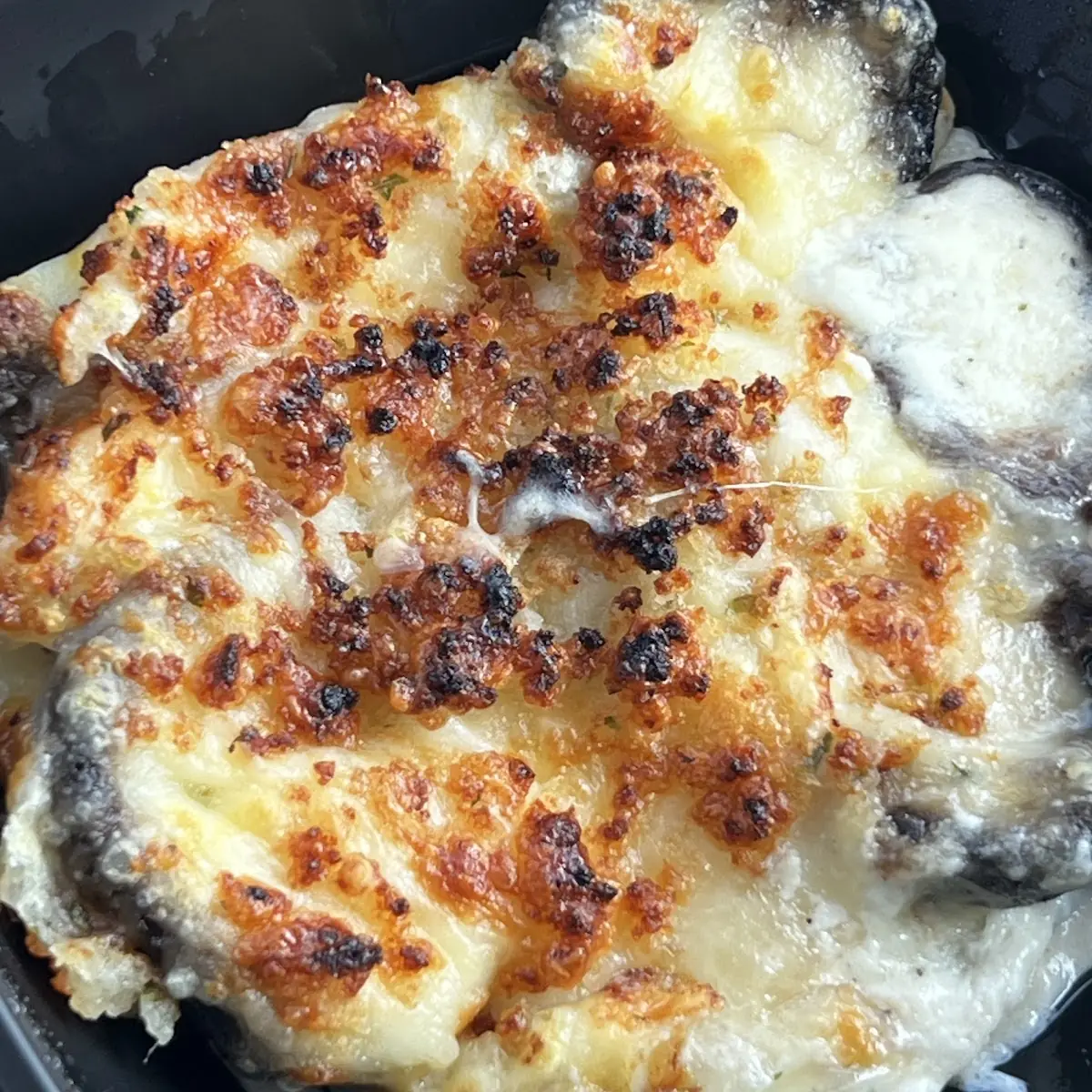 White Cheddar Stuffed Mushrooms