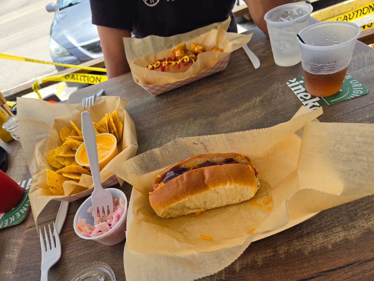 BBQ Bacon Hot Dog