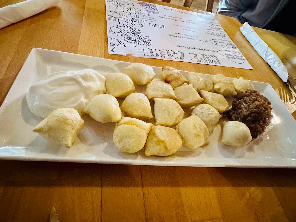 Cheddar Perogies, Fiddleheads Bar and Grill