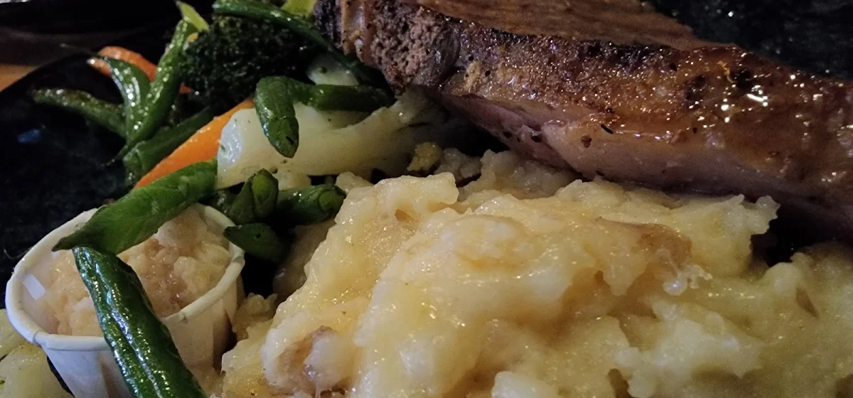 Prime Rib Au Jus, Fiddleheads Bar and Grill