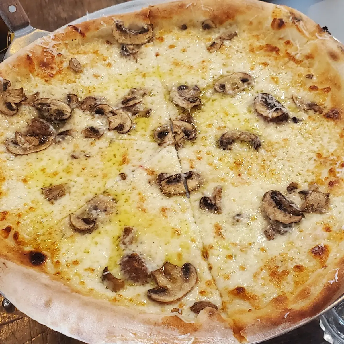 Mushroom Pizza