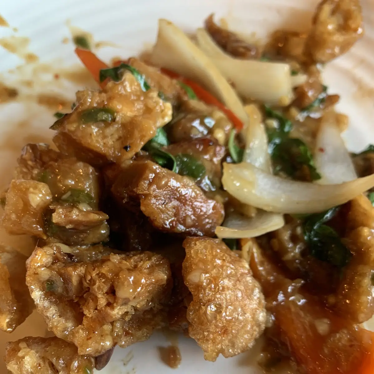 Pork Belly Pad Kra Pao