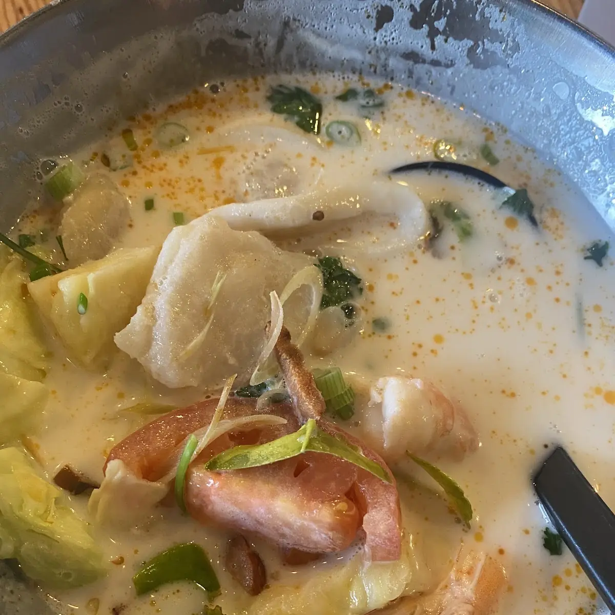 Tom Kha Seafood Soup
