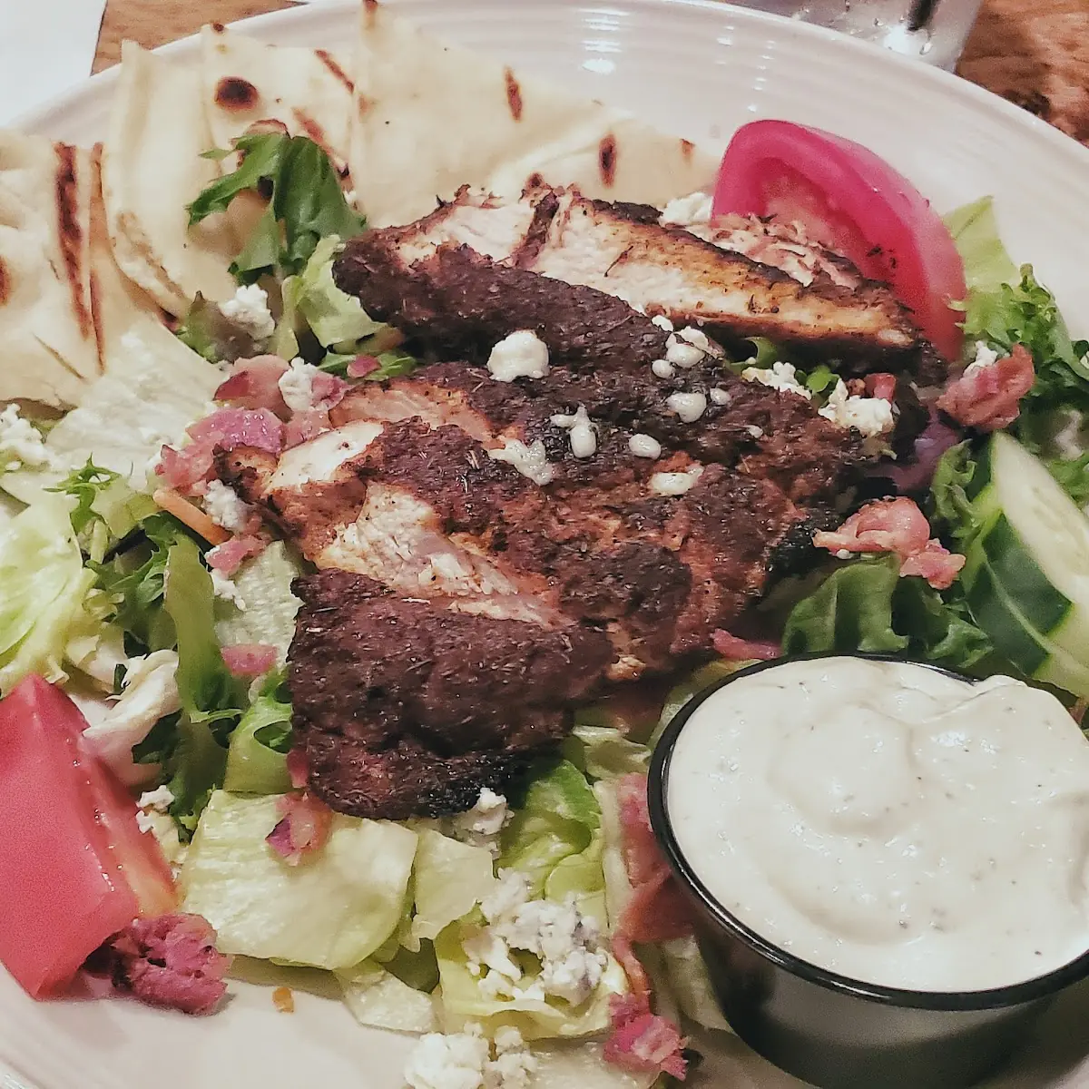 Blue Cheese and Bacon