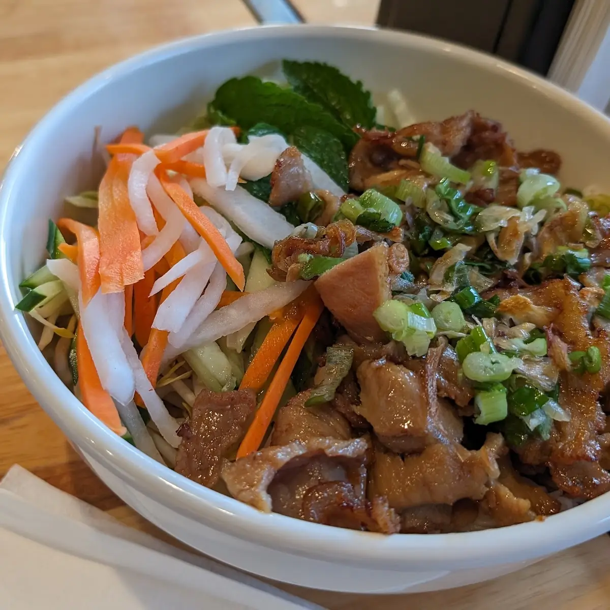 Grilled Pork Bún Thịt Nướng