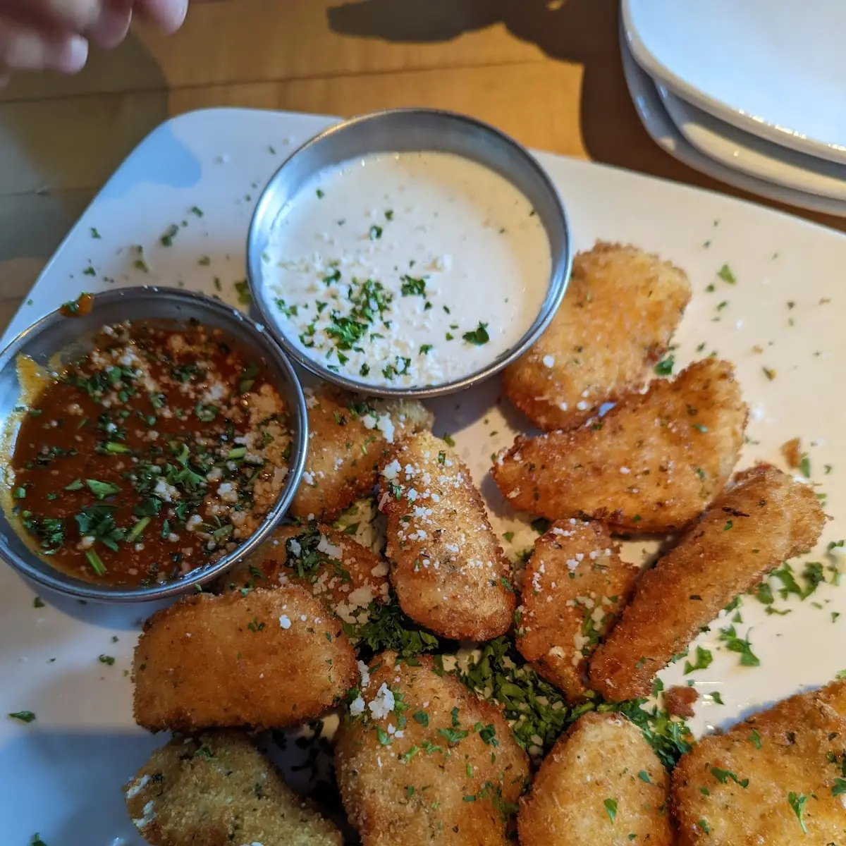 Fried Mozzarella Cheese