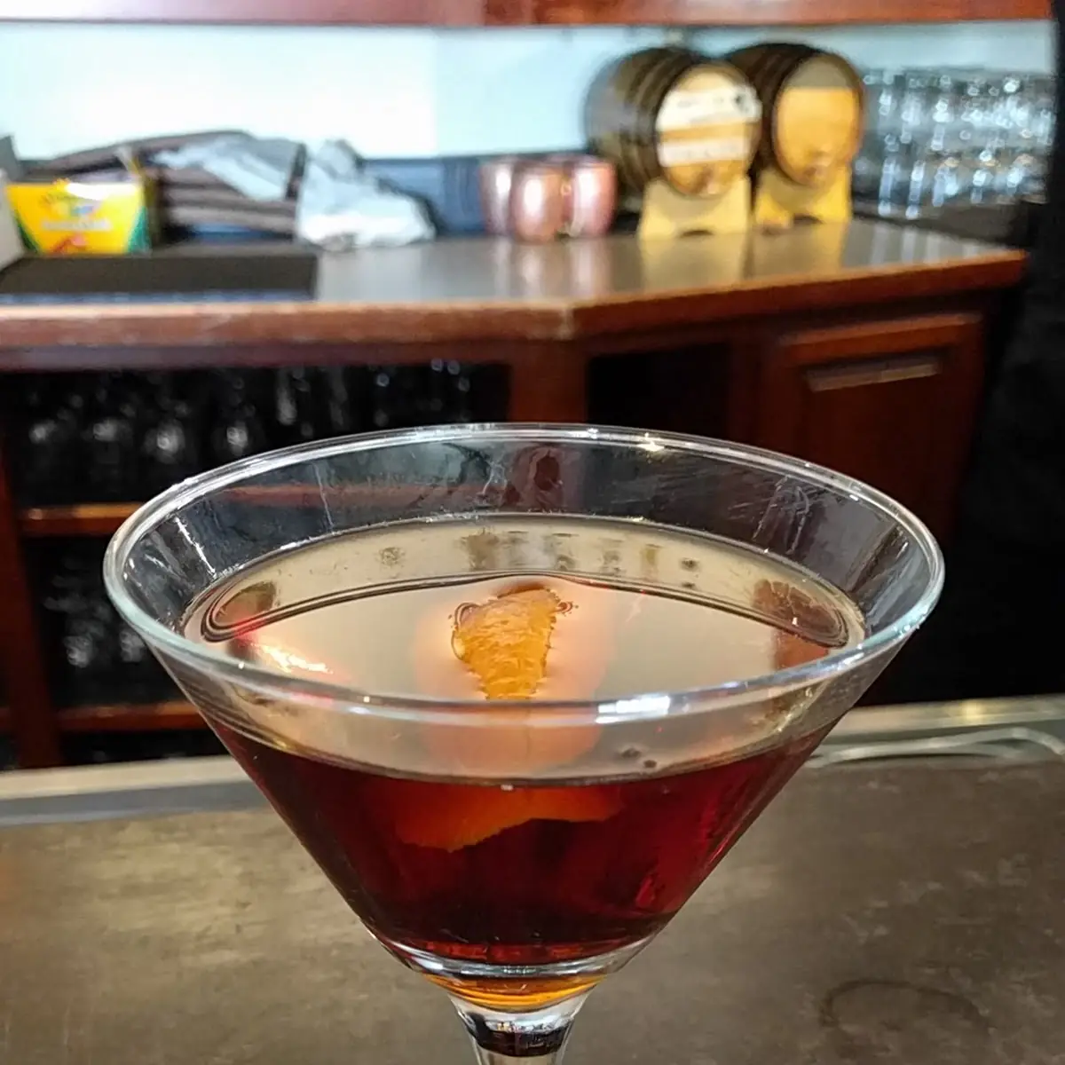 Barrel-Aged Manhattan