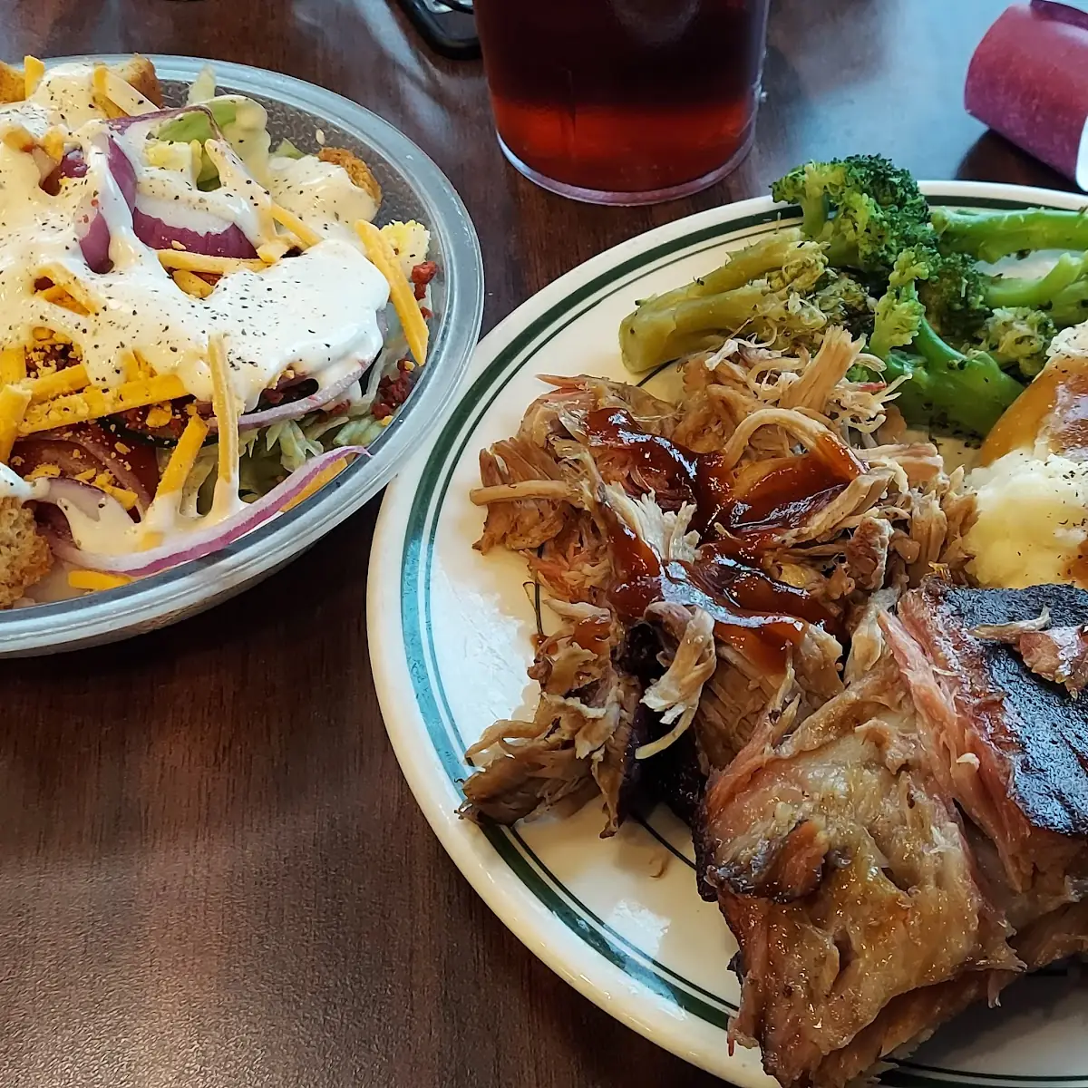 Pulled Pork and Short Ribs