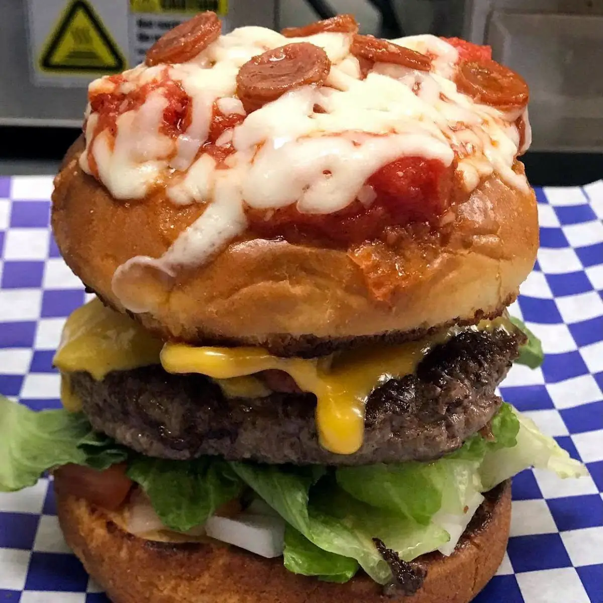 I-10 Burger Menü