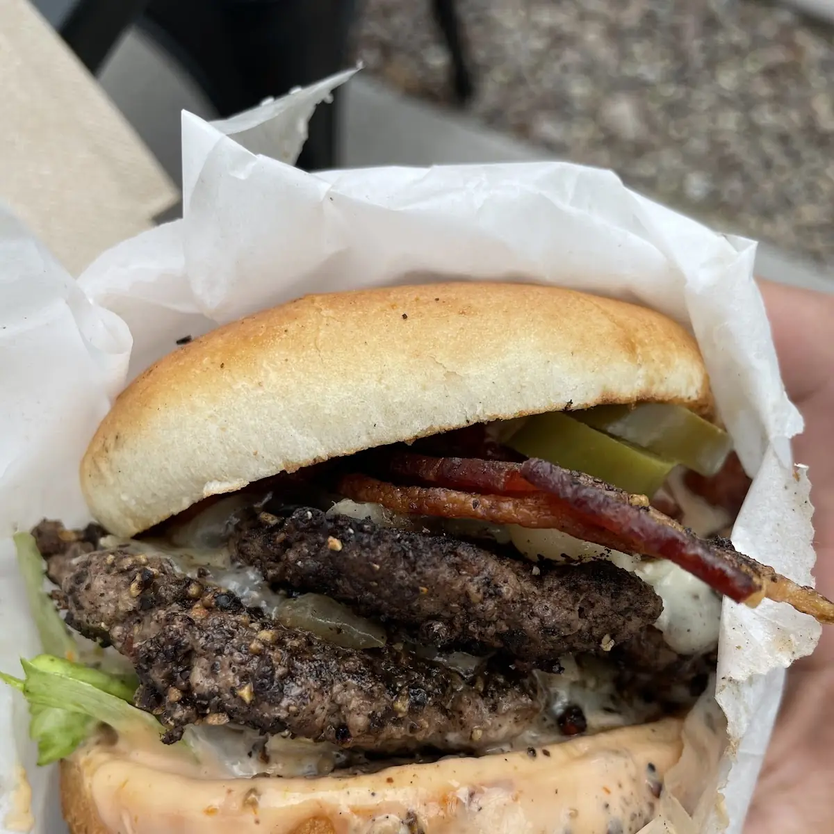 Double Pepper Burger