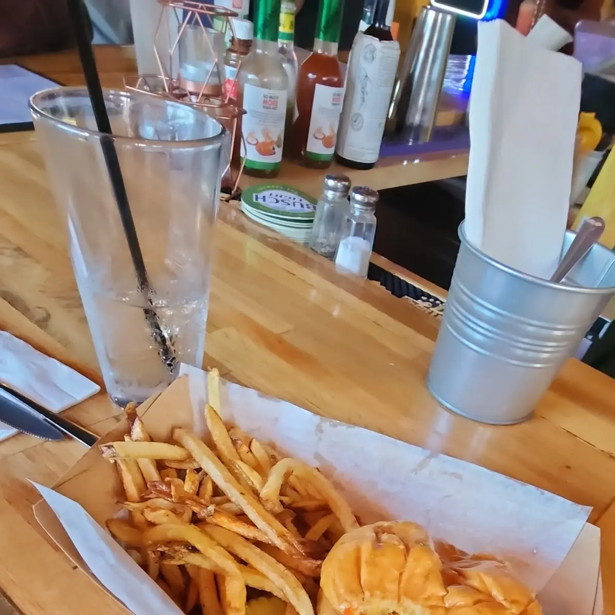 Kids Cheeseburger and Fries