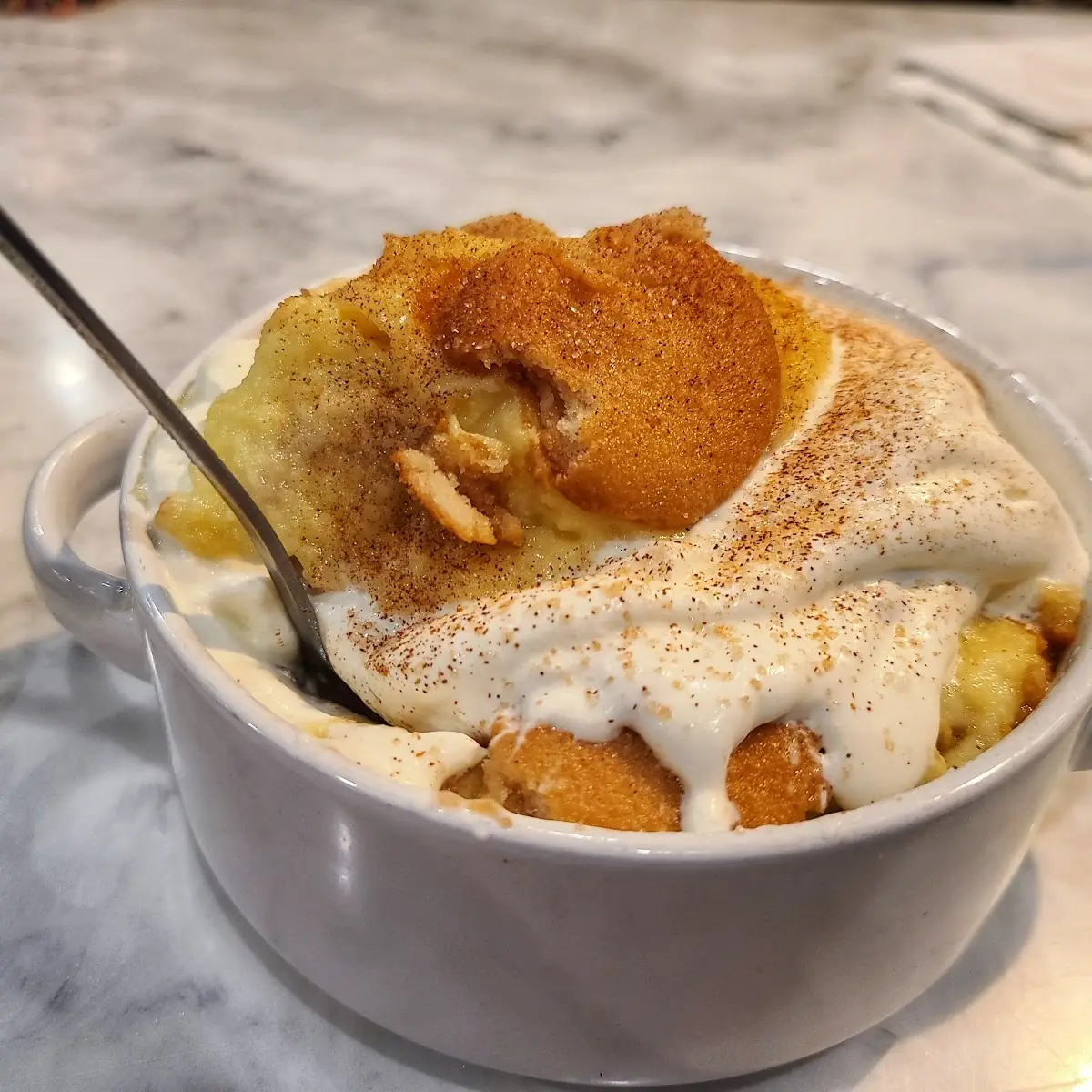 Bananas Foster Banana Pudding