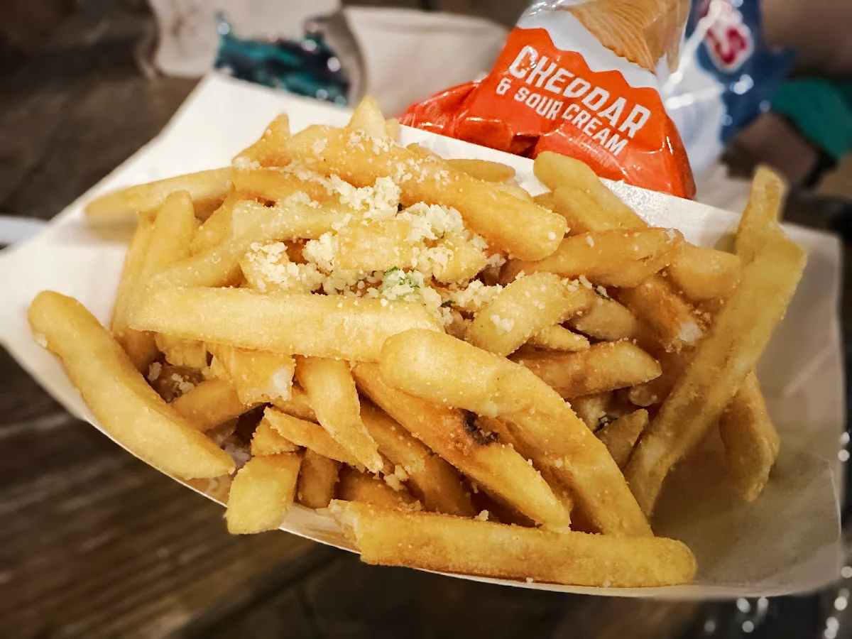 Garlic-Parmesan Fries