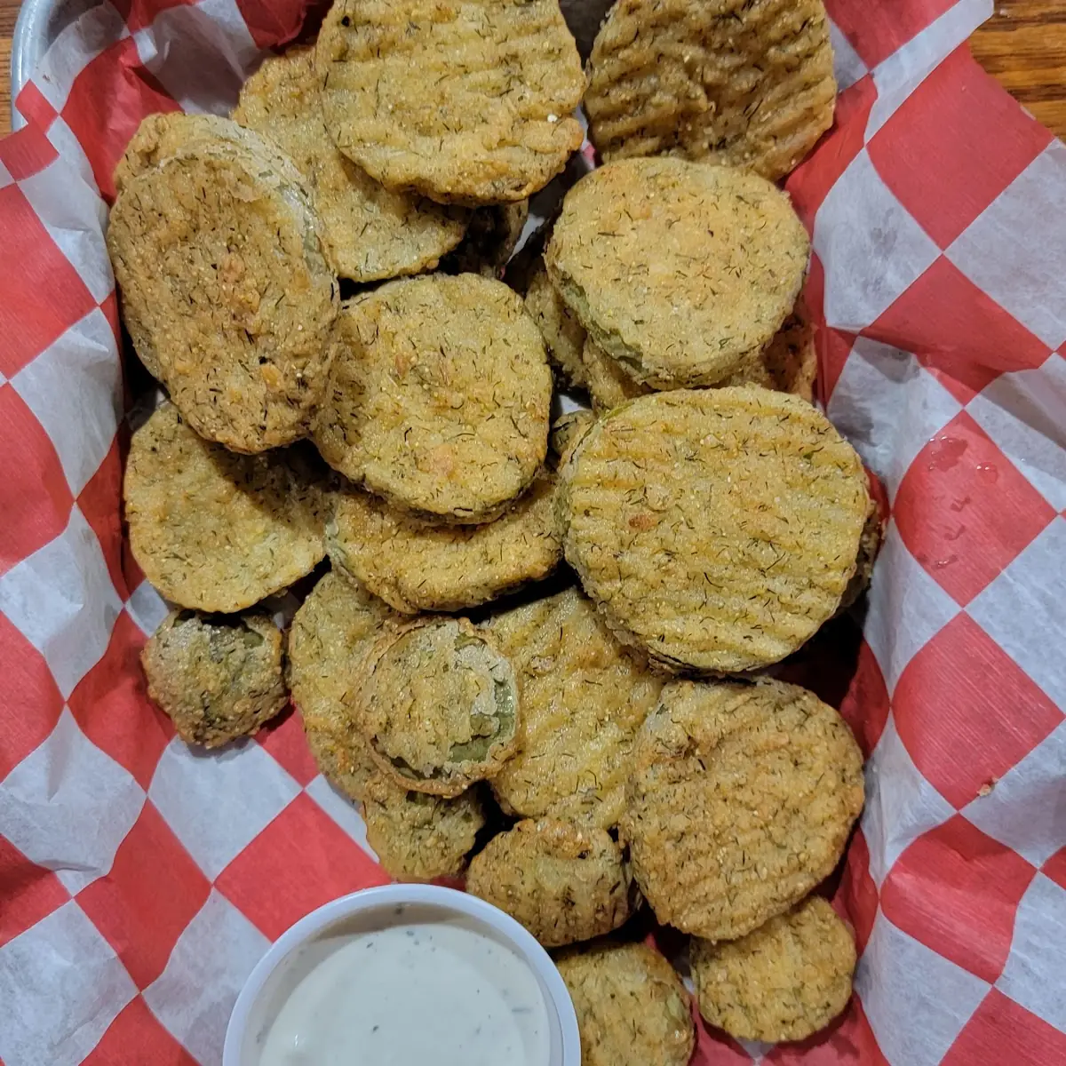 Deep Fried Pickle Chips