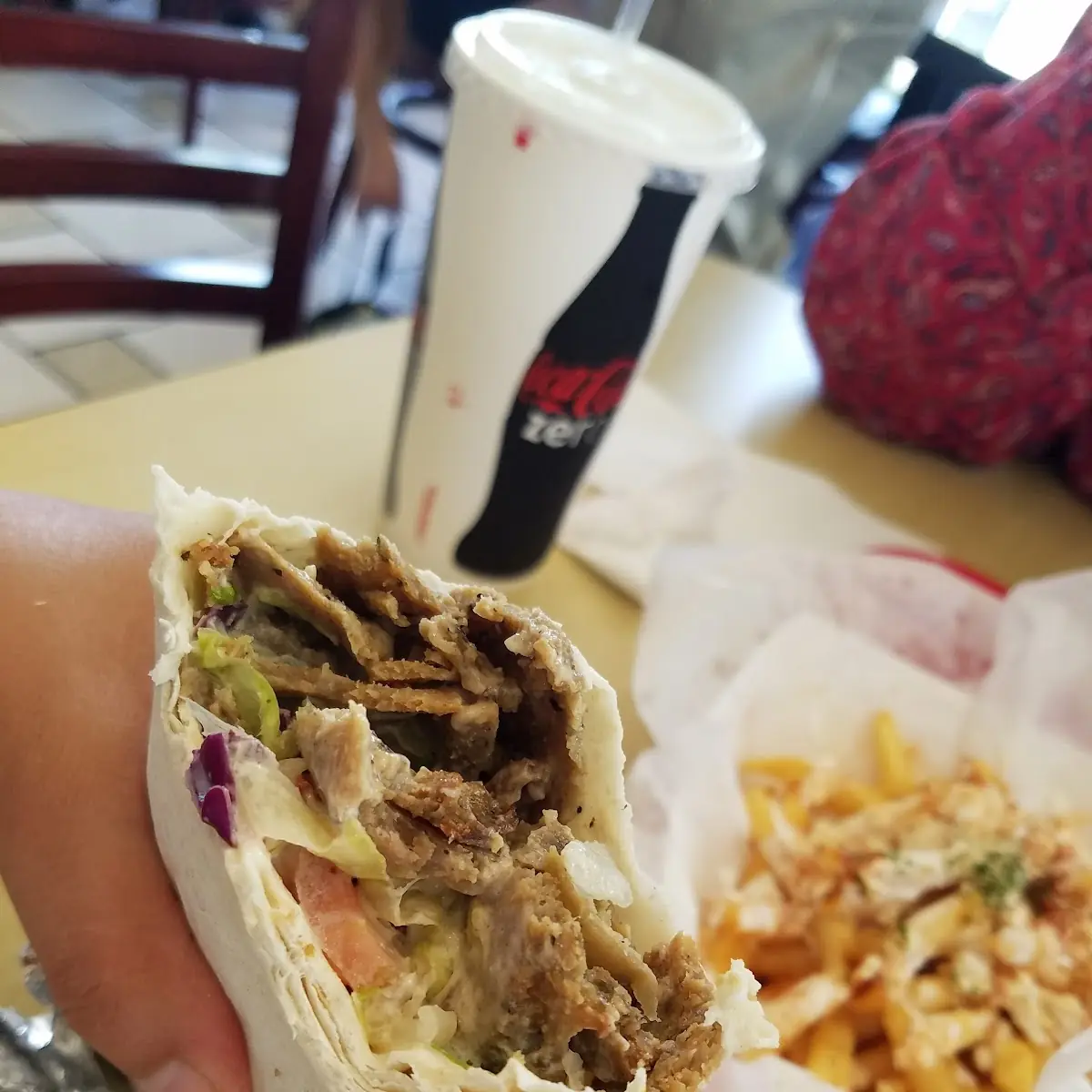 Beef & Lamb Shawarma Wrap