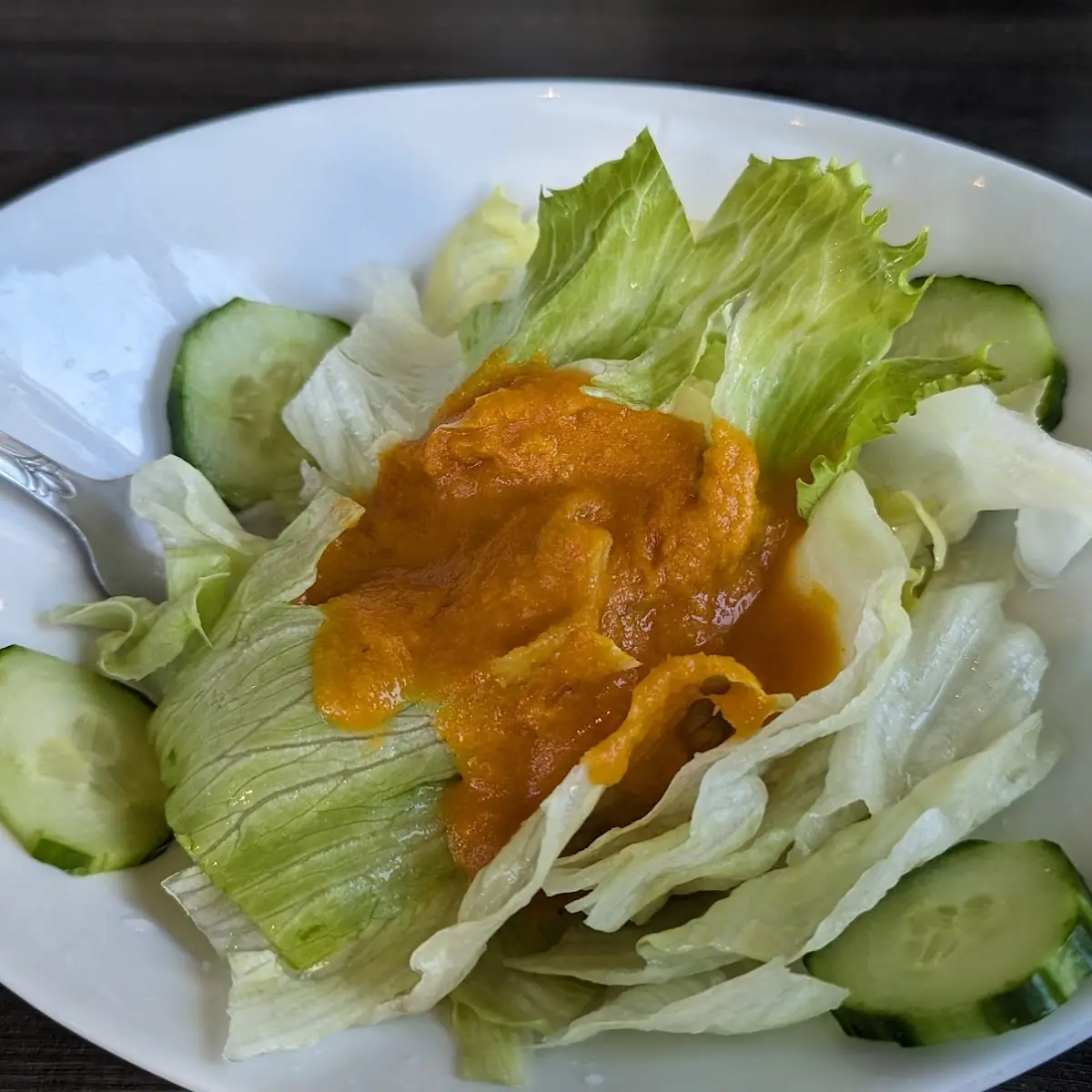 Salad with Ginger Dressing