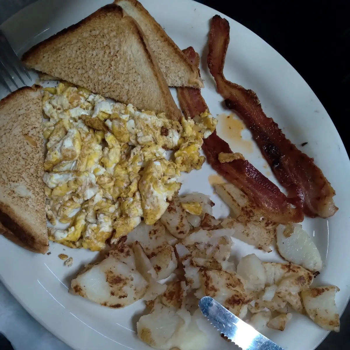 Bacon Egg and Potatoes