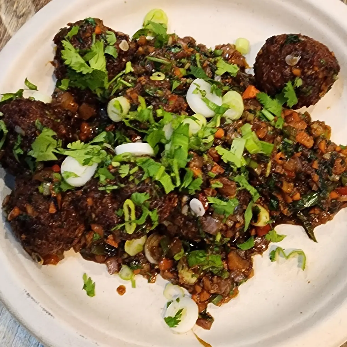 Veg Manchurian Dry