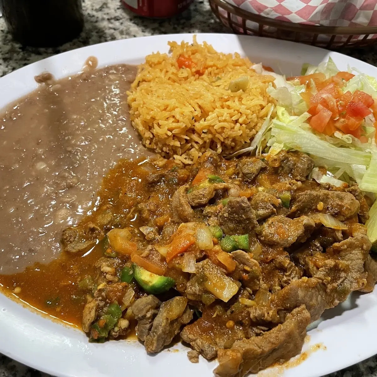 Bistec Ranchero Ranchero Style Steak