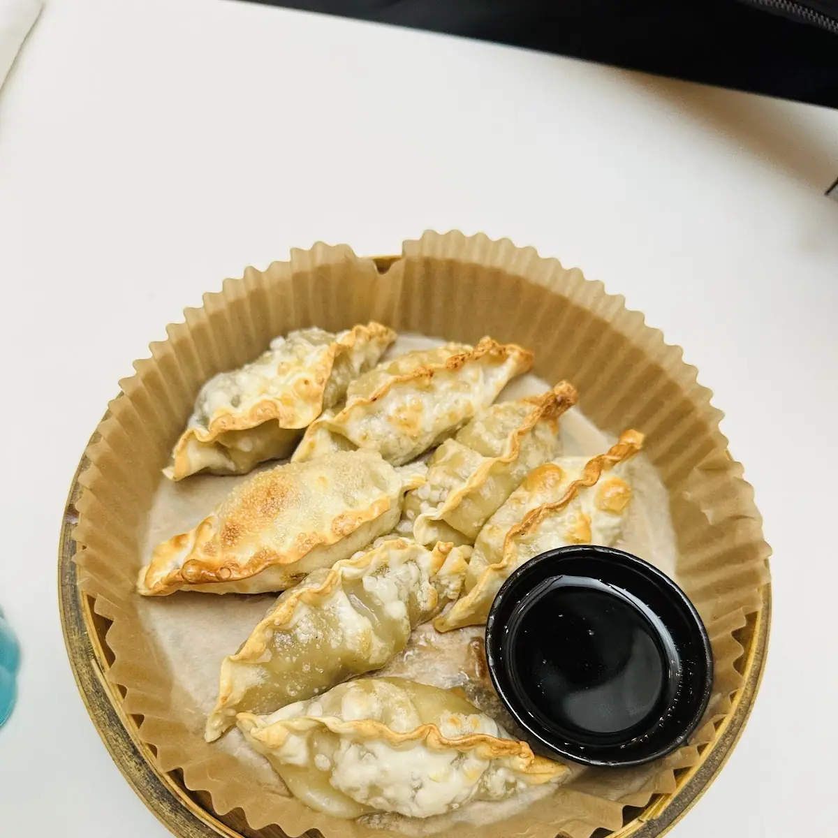 Fried Dumplings with Dipping Sauce