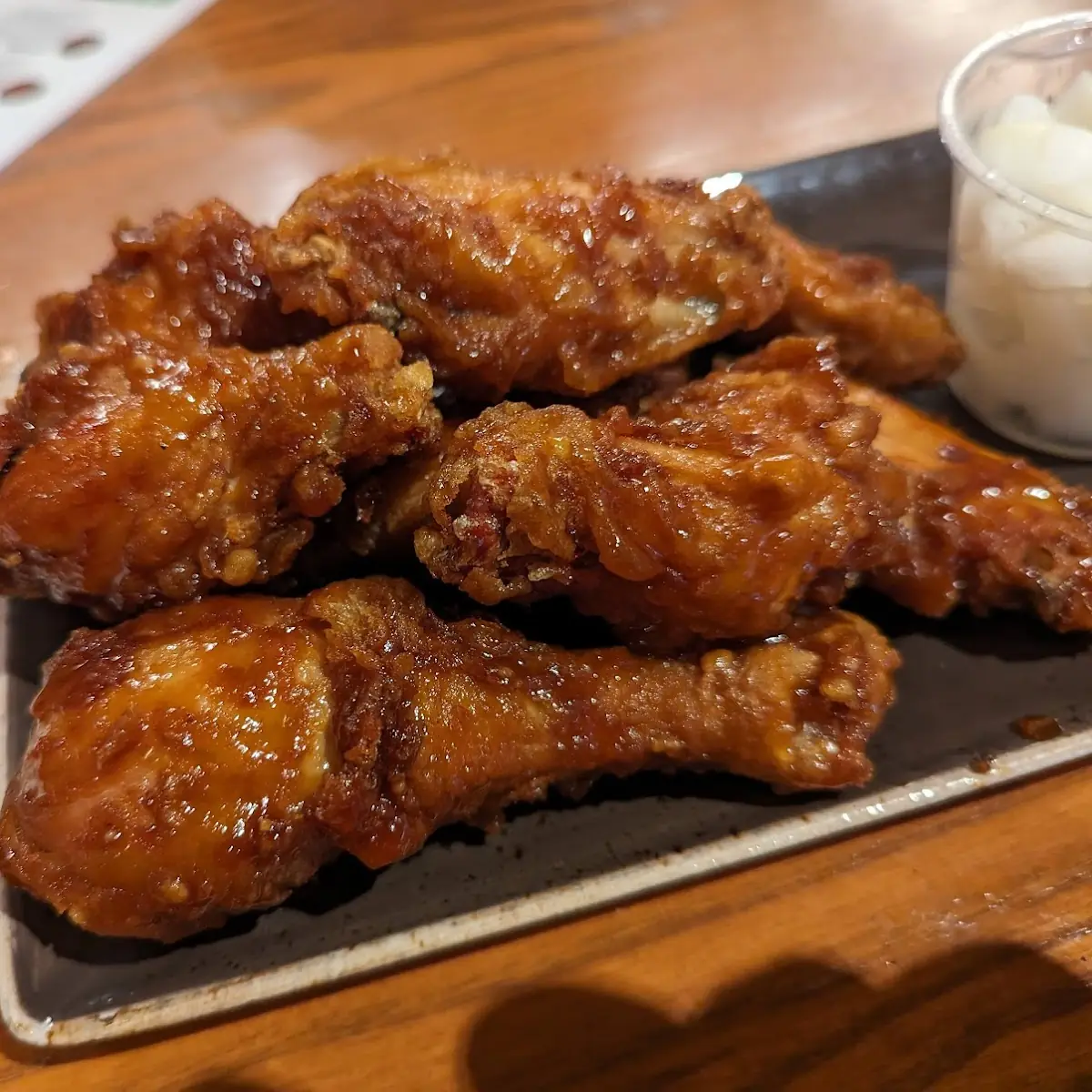 Soy Garlic Chicken Wings