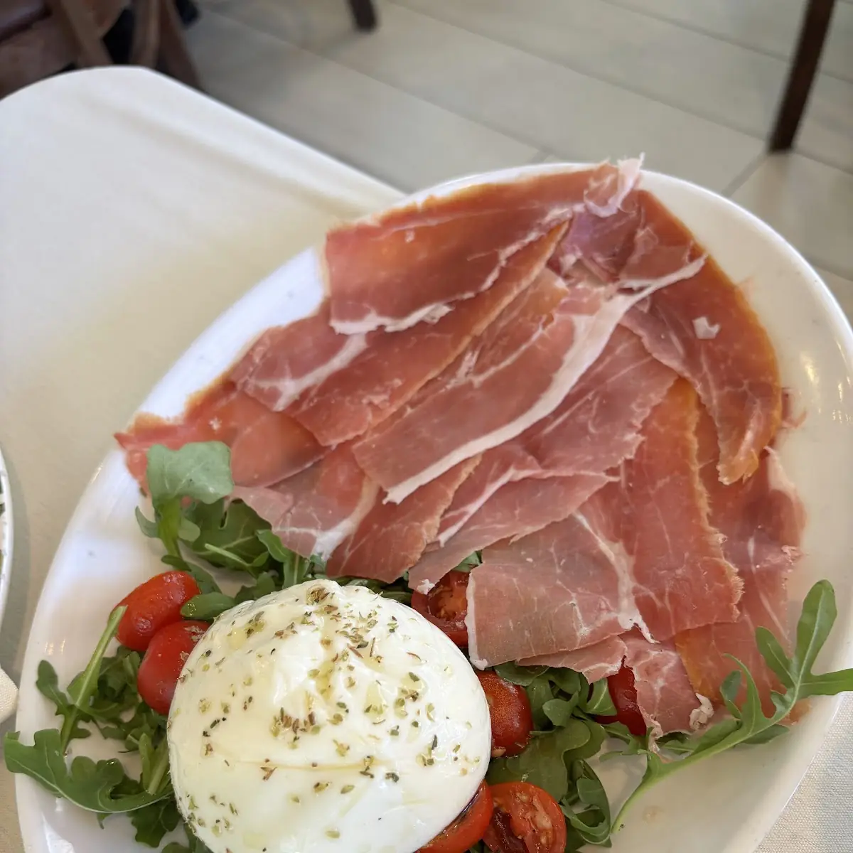 Burrata & Prosciutto