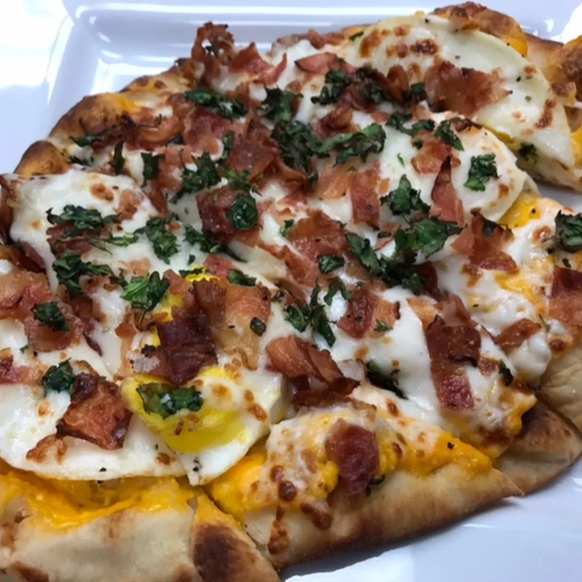 Bacon & Egg Flatbread