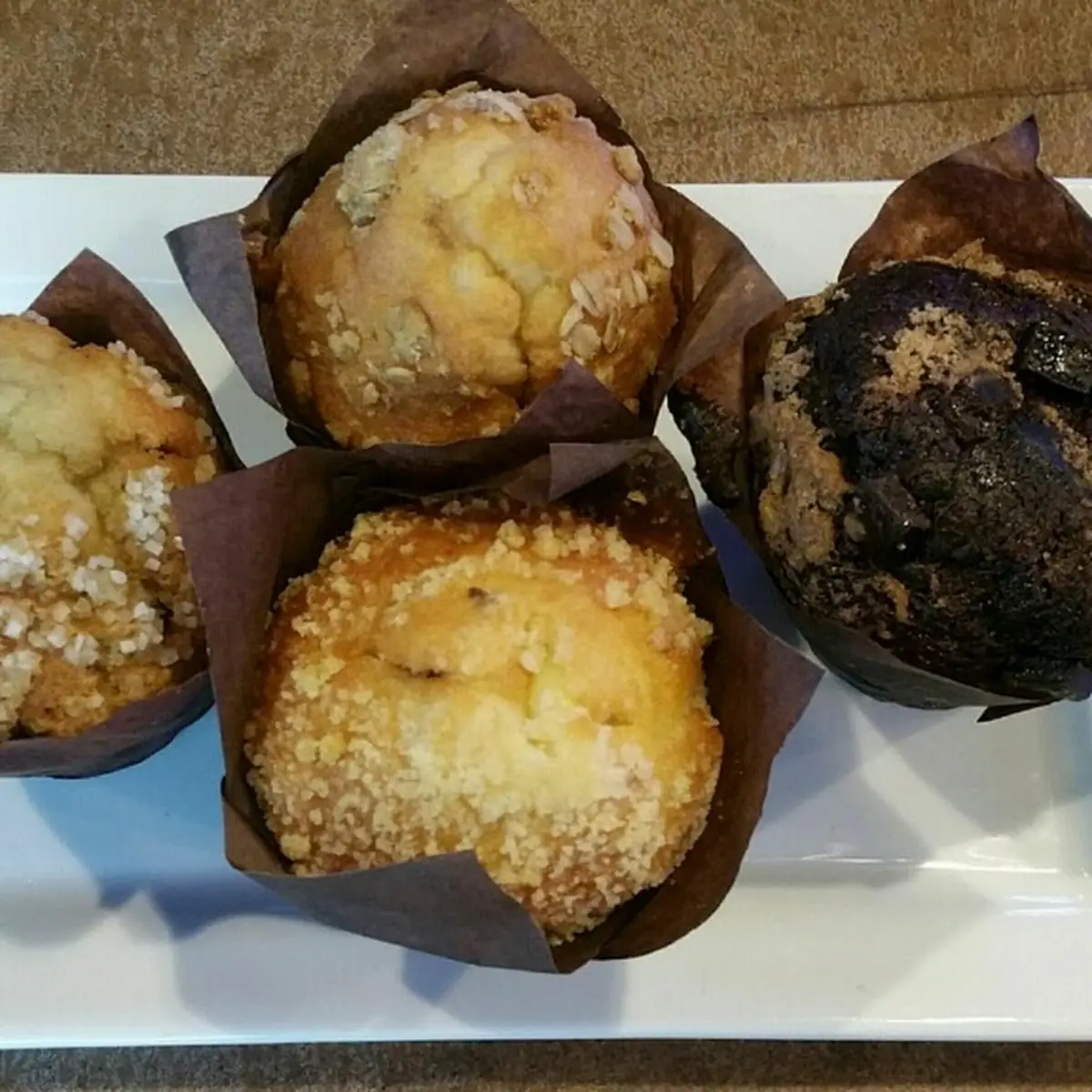 Crème Brûlée Muffin Top