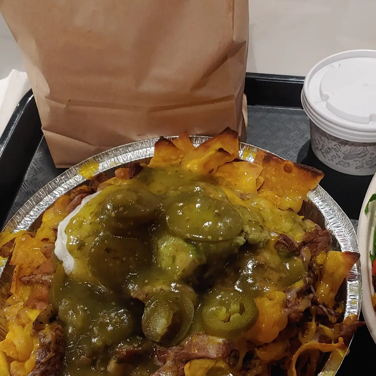 Chicken Nachos Supreme