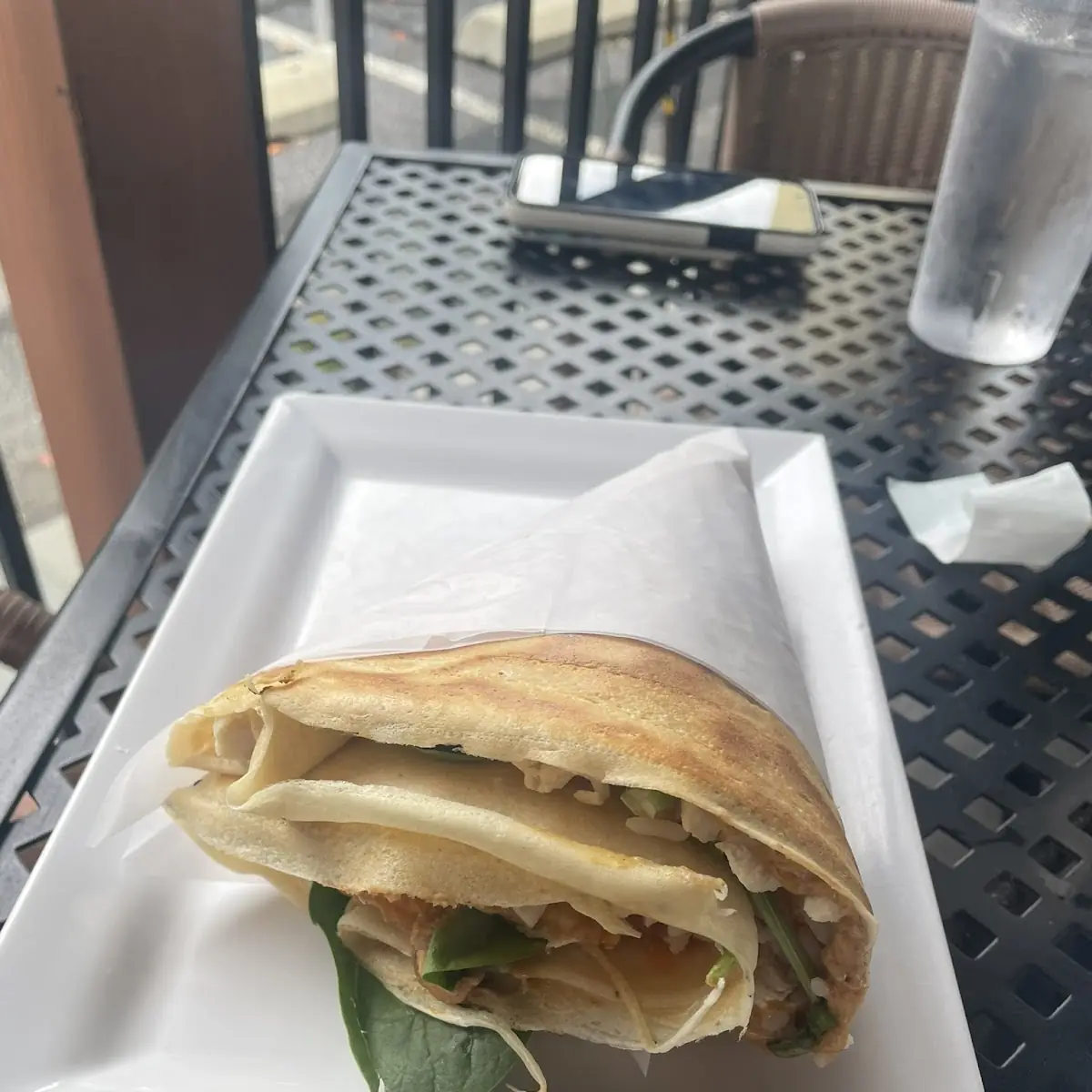 Veggie Santa Fe Crepe