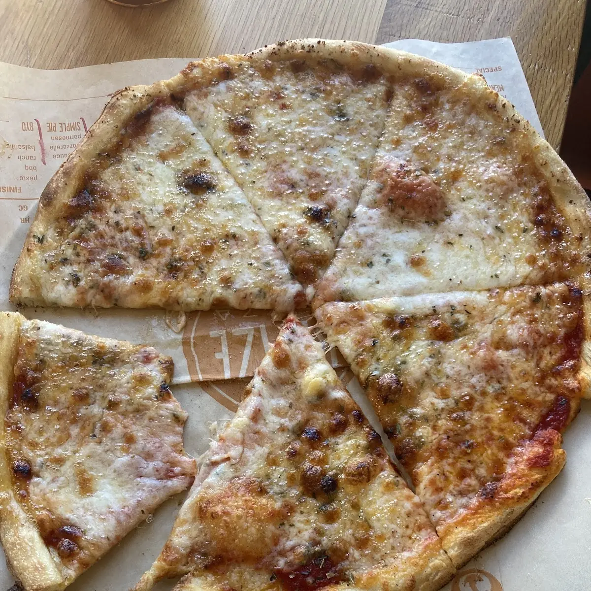Cheese Pizza Simple Pie 11-Inch