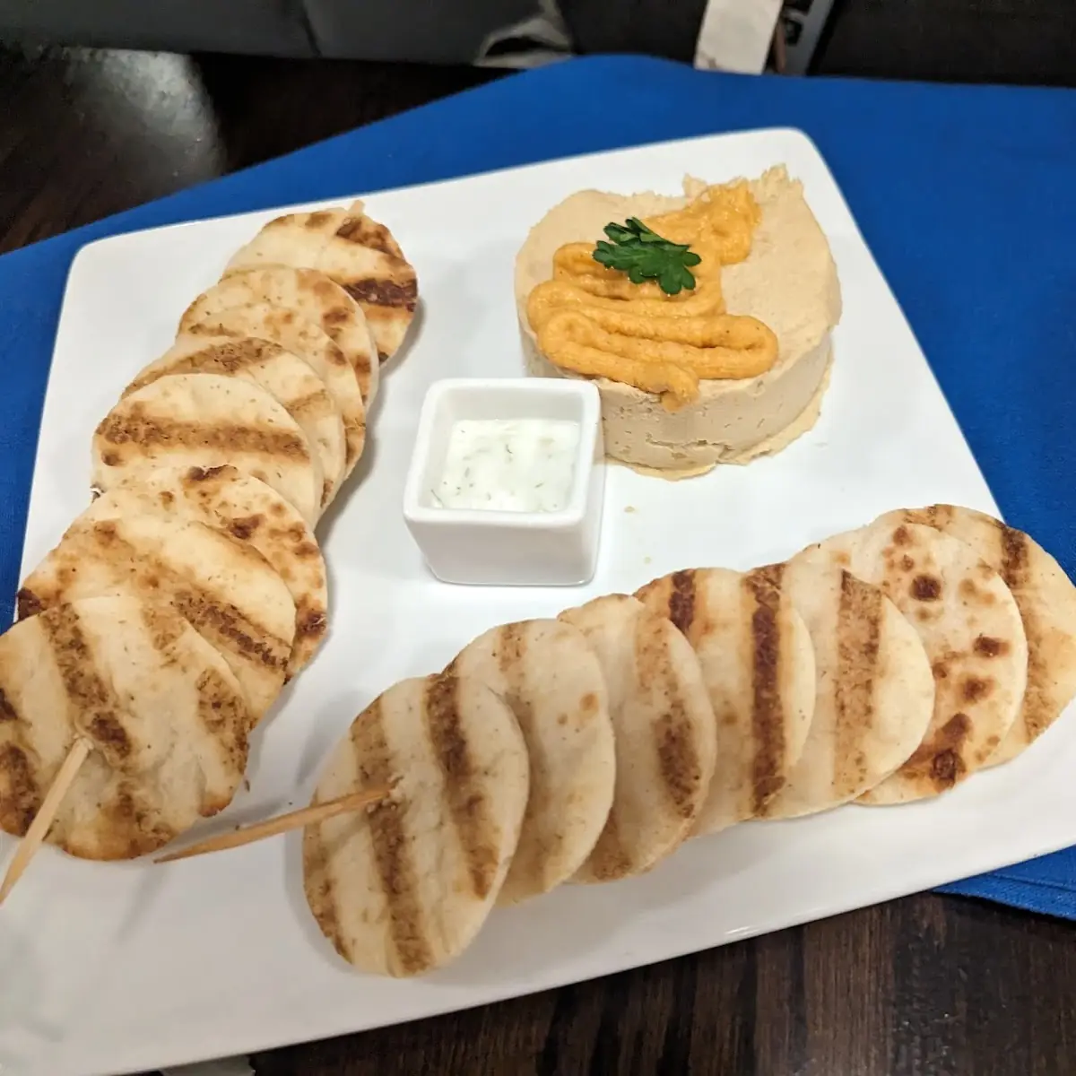 Humus with Pita Bread
