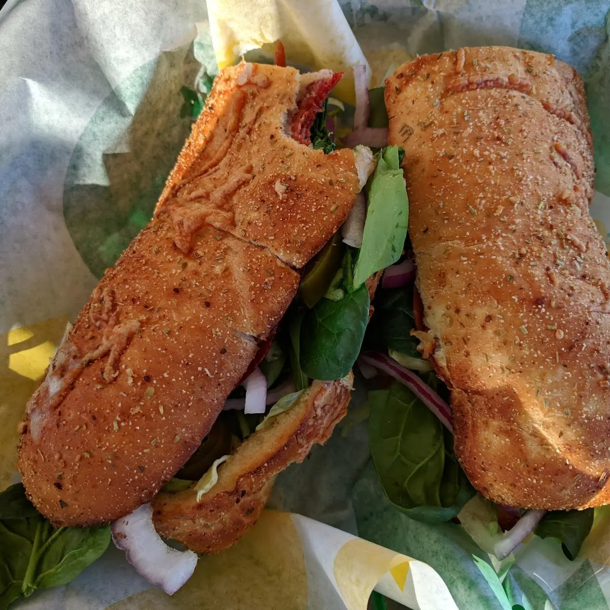 Turkey and Cheese Sub Sandwich