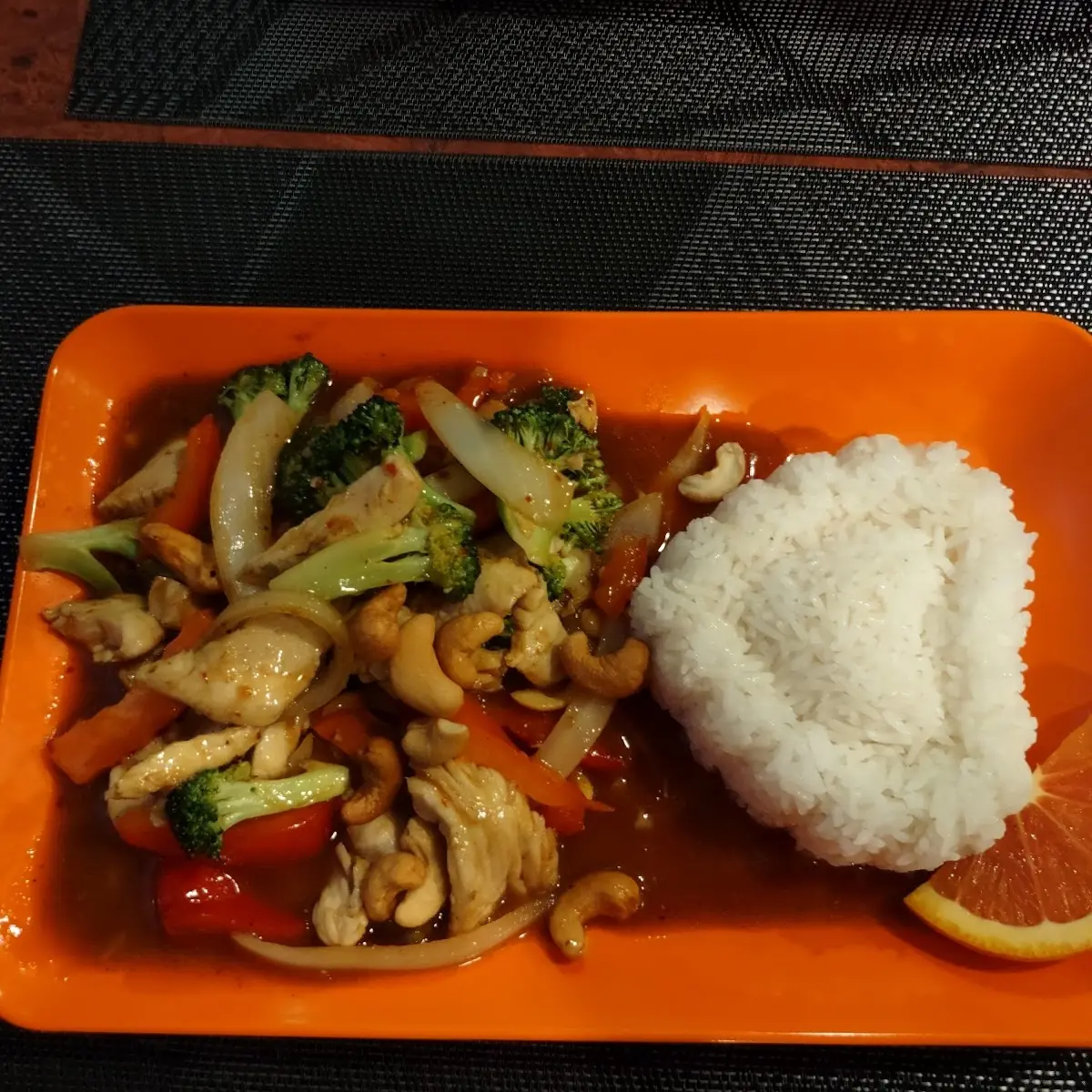 Cashew Chicken, Bangkok Noodle Soup & Grill