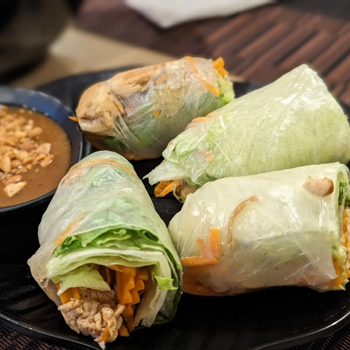 Summer Roll, Bangkok Noodle Soup & Grill