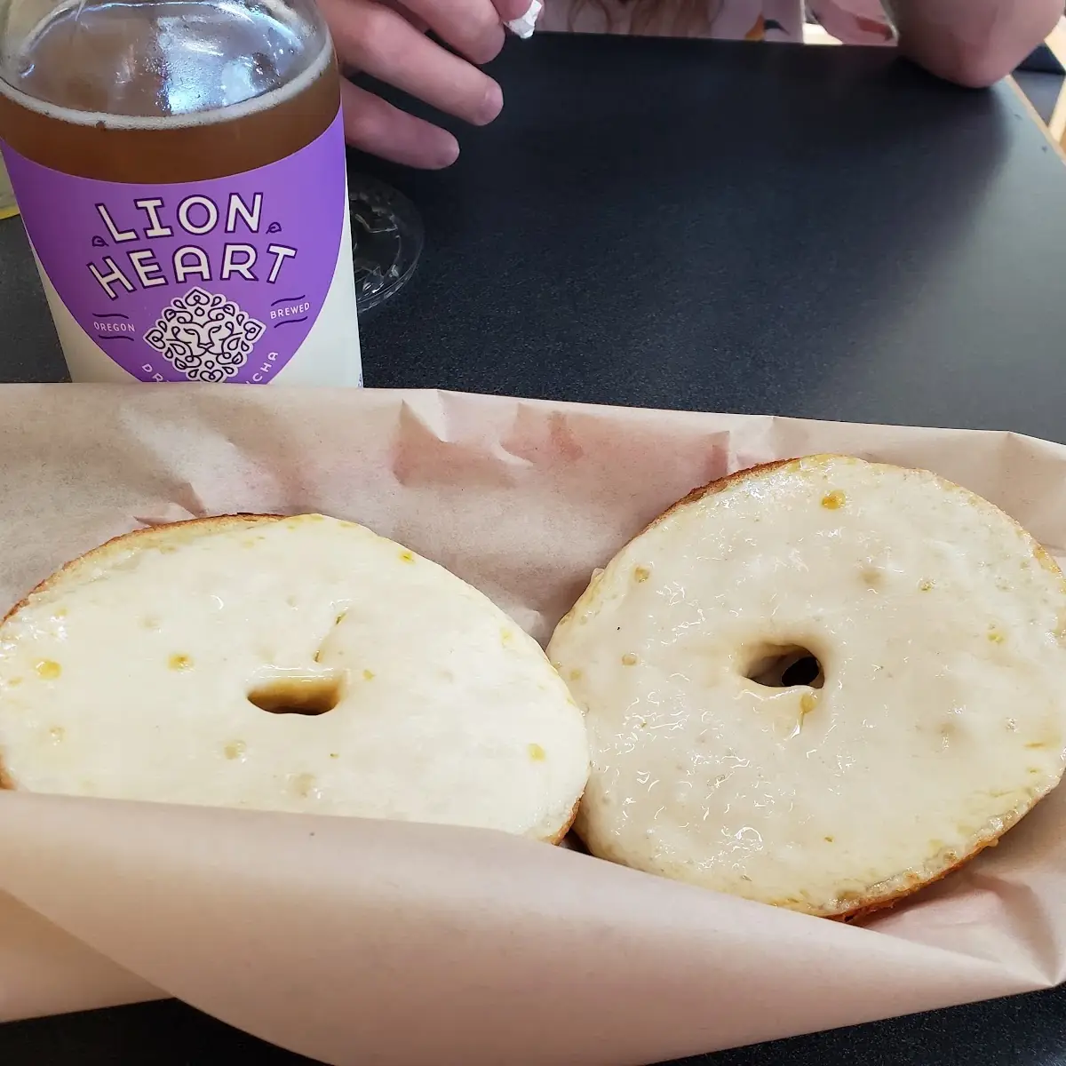 Hot Ham & Cheese Bagel