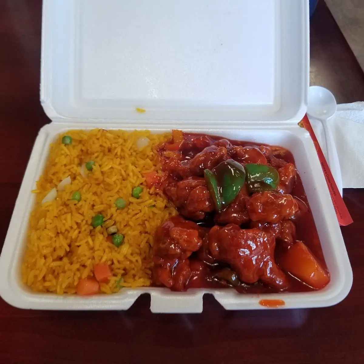 Orange Chicken Lunch Special