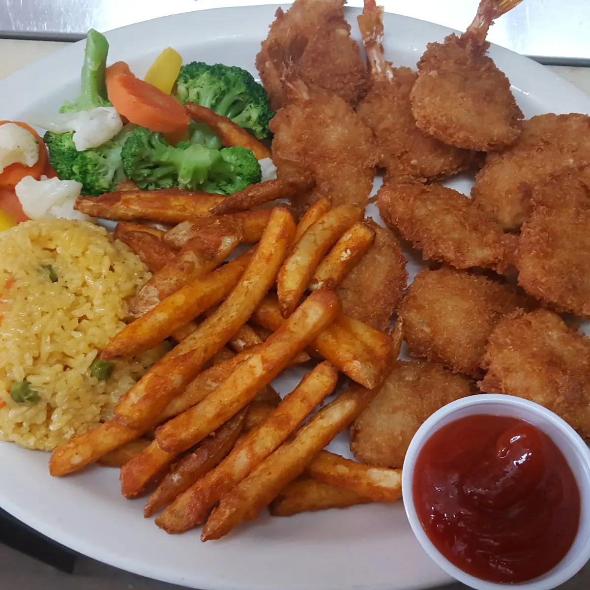 Camarones Empanizados
