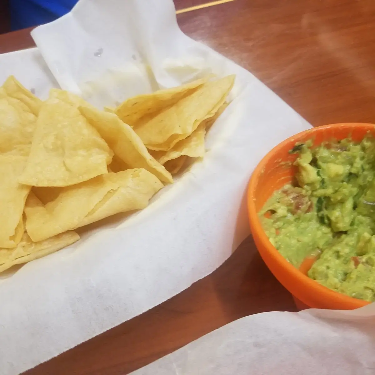 Fresh Guacamole and Homemade Chips