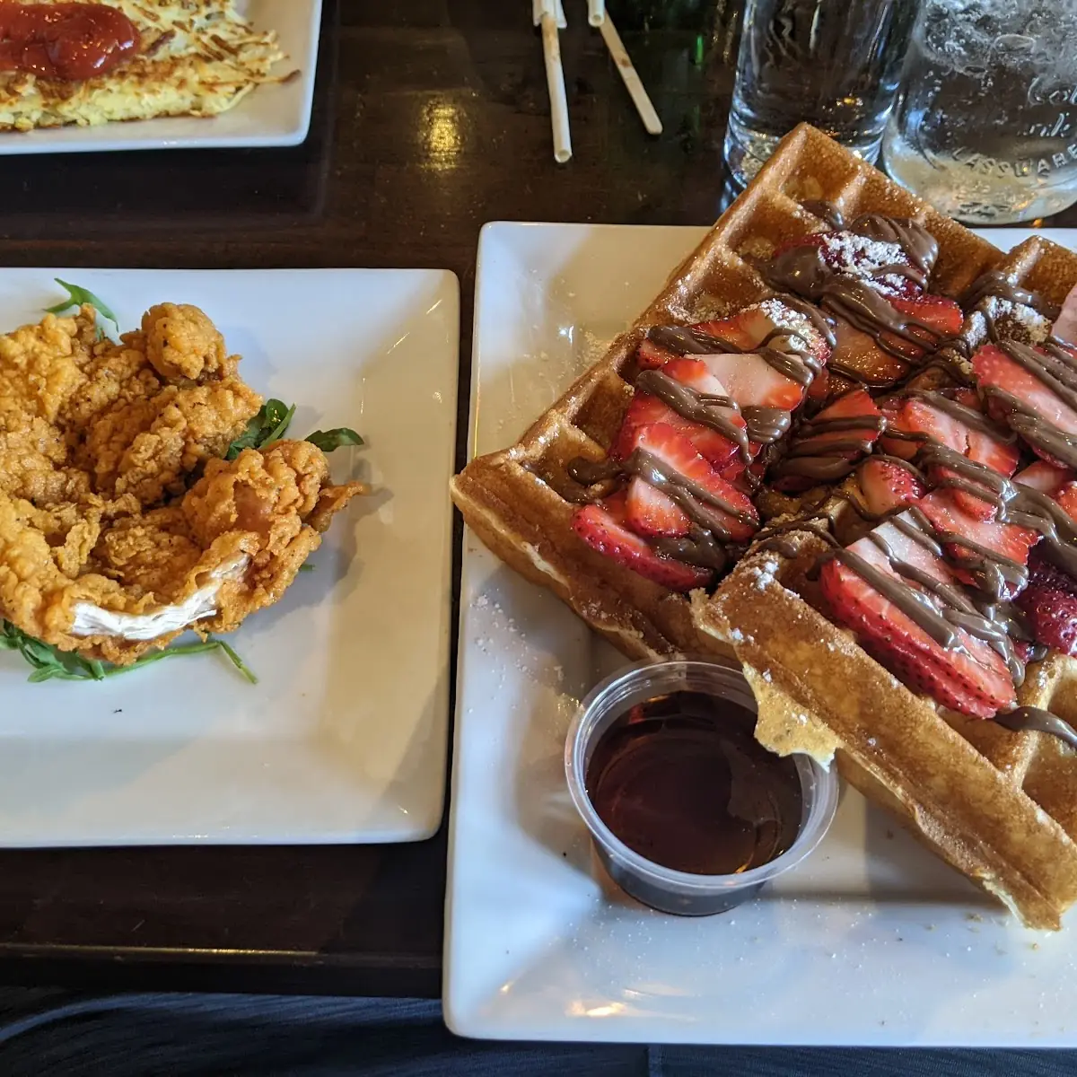 Cajun Chicken and Waffles