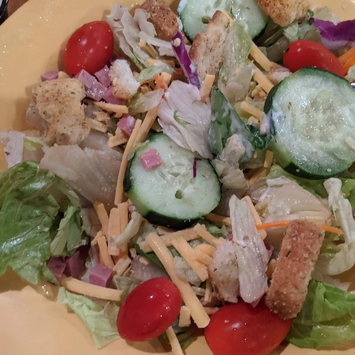 Salad from Salad Bar