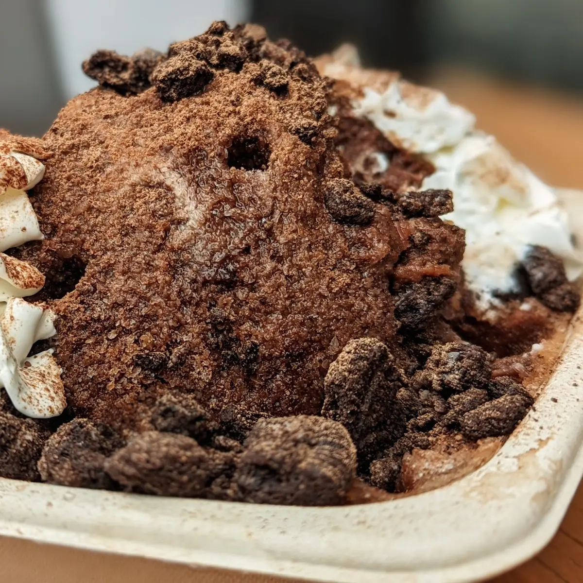 Frozen Hot Cocoa Shave Ice