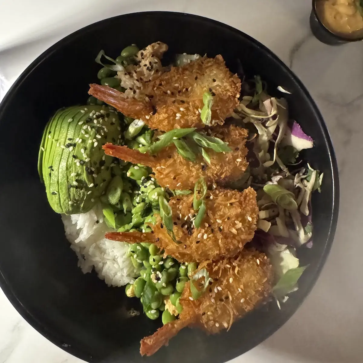 Coconut Shrimp Bowl